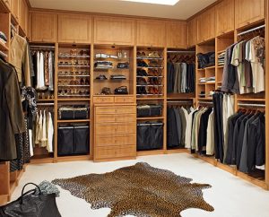 Closet Moderno de Madeira