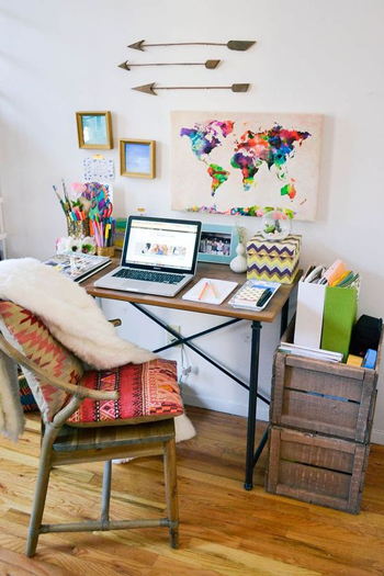 Home-Office---Boho