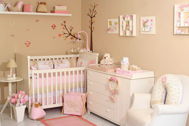 quarto de bebe menina